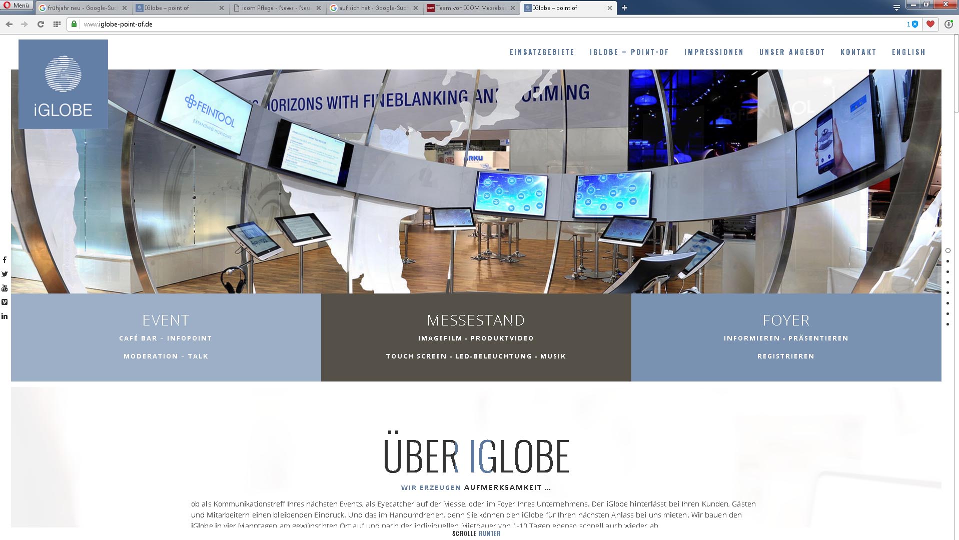 IGlobe now has its own website!