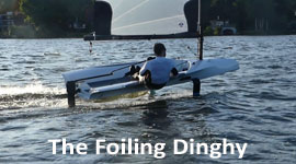 The Foiling Dinghy - die fliegende Einhandjolle